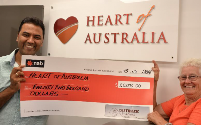 Outback Festival donates heartfelt relief for lives threatened by nation’s vast distances.